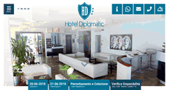 Desktop Screenshot of hoteldiplomatic.net